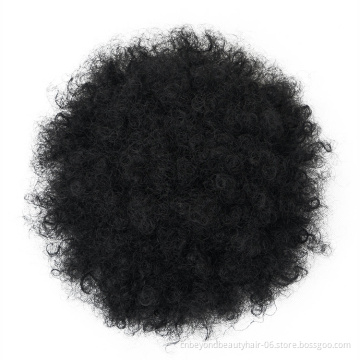 Wholesale 15 Colors Synthetic Hair pieces White Hair Chignon Synthetic Afro Curly Hair Buns